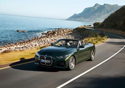 BMW Serie 4 Cabrio, riecco il maxi doppio rene 