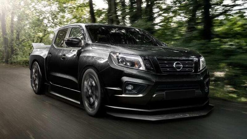 Monstre-Navara o Navara-R? Il pick-up Nissan con il motore V6 della Skyline da 1000 CV 