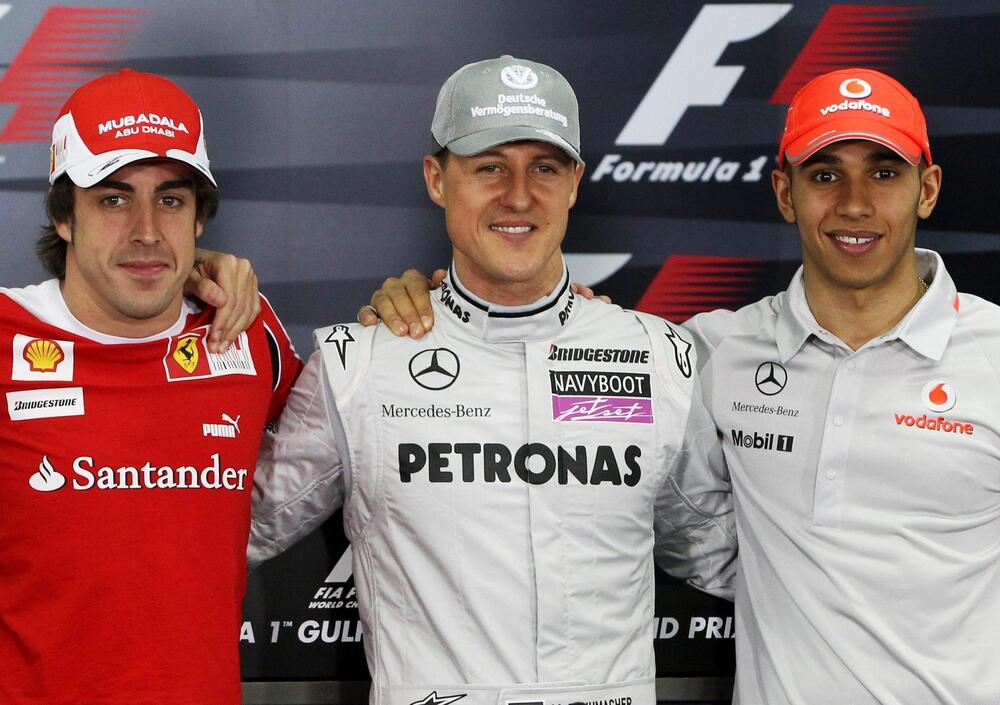 Se Hamilton ha perso contro Rosberg non pu&ograve; essere pi&ugrave; forte di Schumi, parola di Alonso 