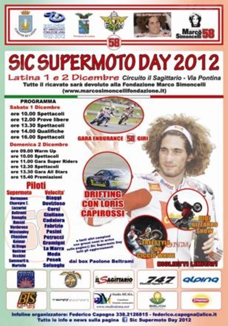 &quot;Sic Supermoto Day&quot; il 2 dicembre a Latina