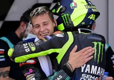 MotoGP. Fabio Quartararò: Valentino Rossi è insostituibile