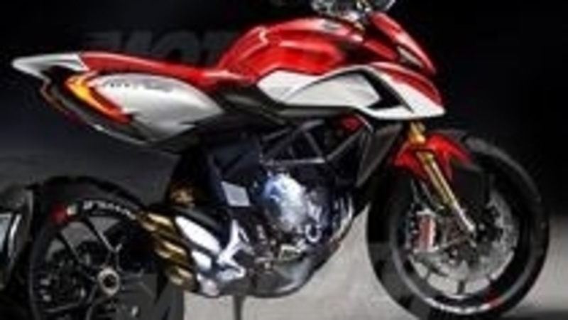 MV Agusta Rivale: il primo bozzetto. Debutta a EICMA!