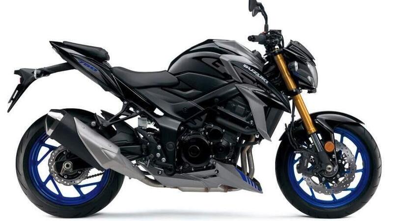 Suzuki GSX-S 750 2021. Le nuove colorazioni