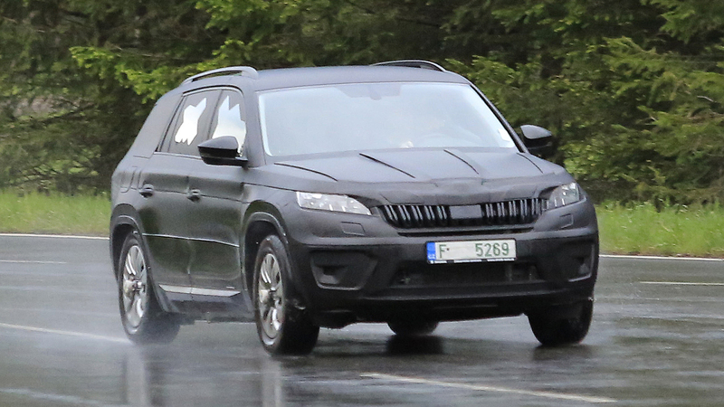 Skoda Kodiaq: le foto spia del primo SUV