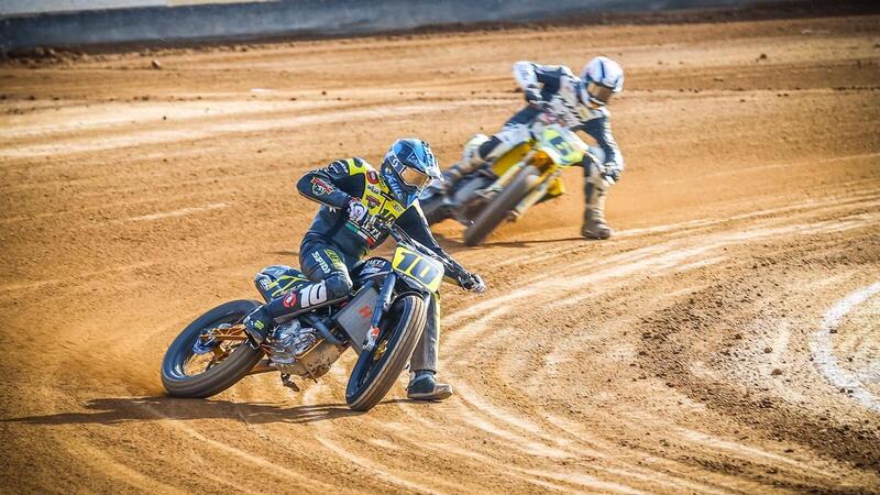 Cecchini e Zaeta vincono la prima del Mondiale Flat-Track