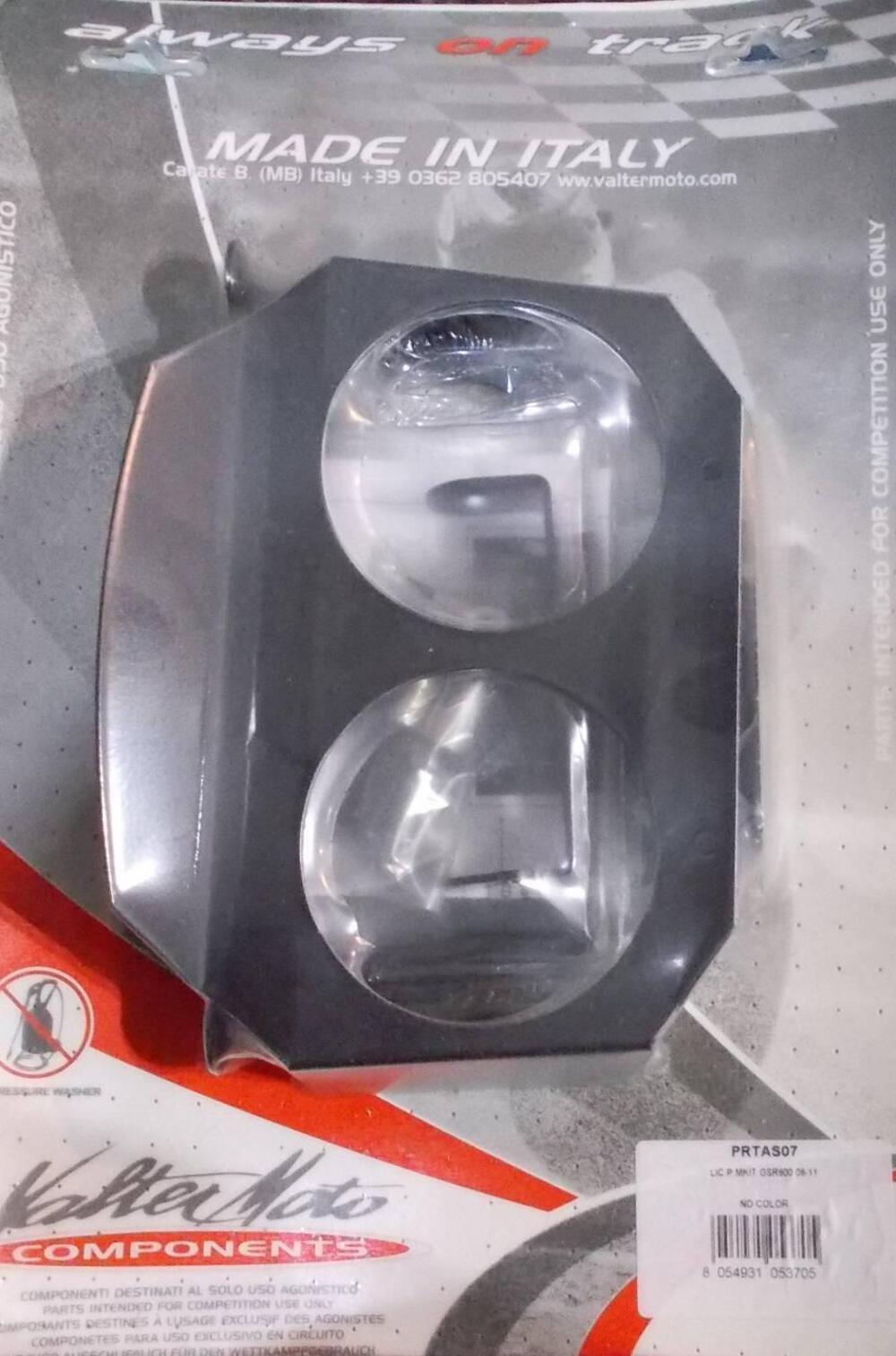 Portatarga Valter Moto per GSR 600 Valter Moto Components