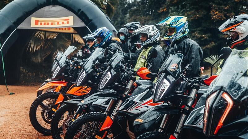 Con KTM e Pirelli maxienduro in fuoristrada: &egrave; Ride Out Experience