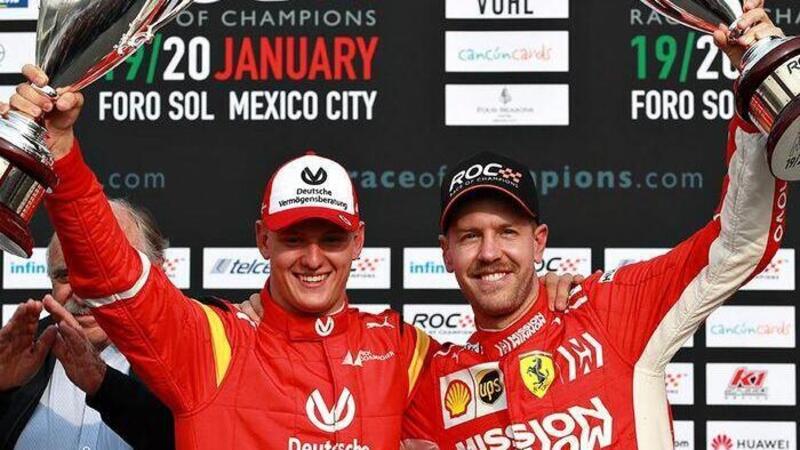 F1, Sebastian Vettel e Mick Schumacher, cos&igrave; simile a pap&agrave; Michael