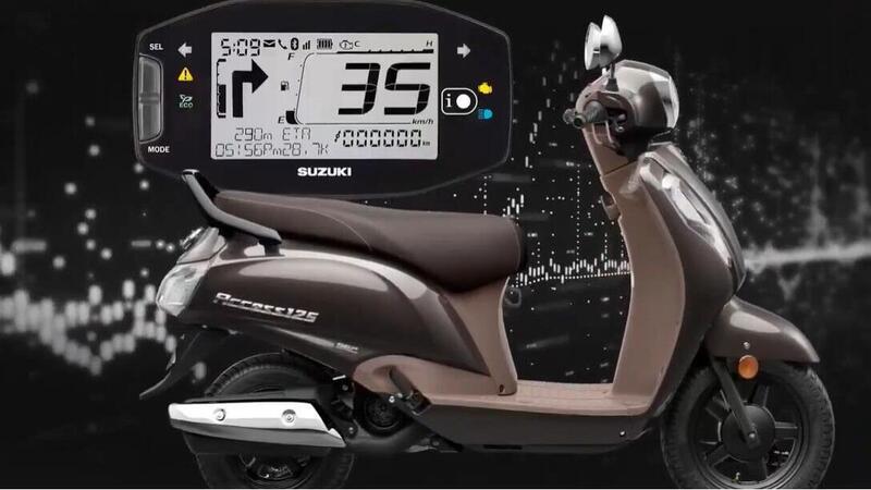 Suzuki presenta il nuovo Access 125 con connettivit&agrave;