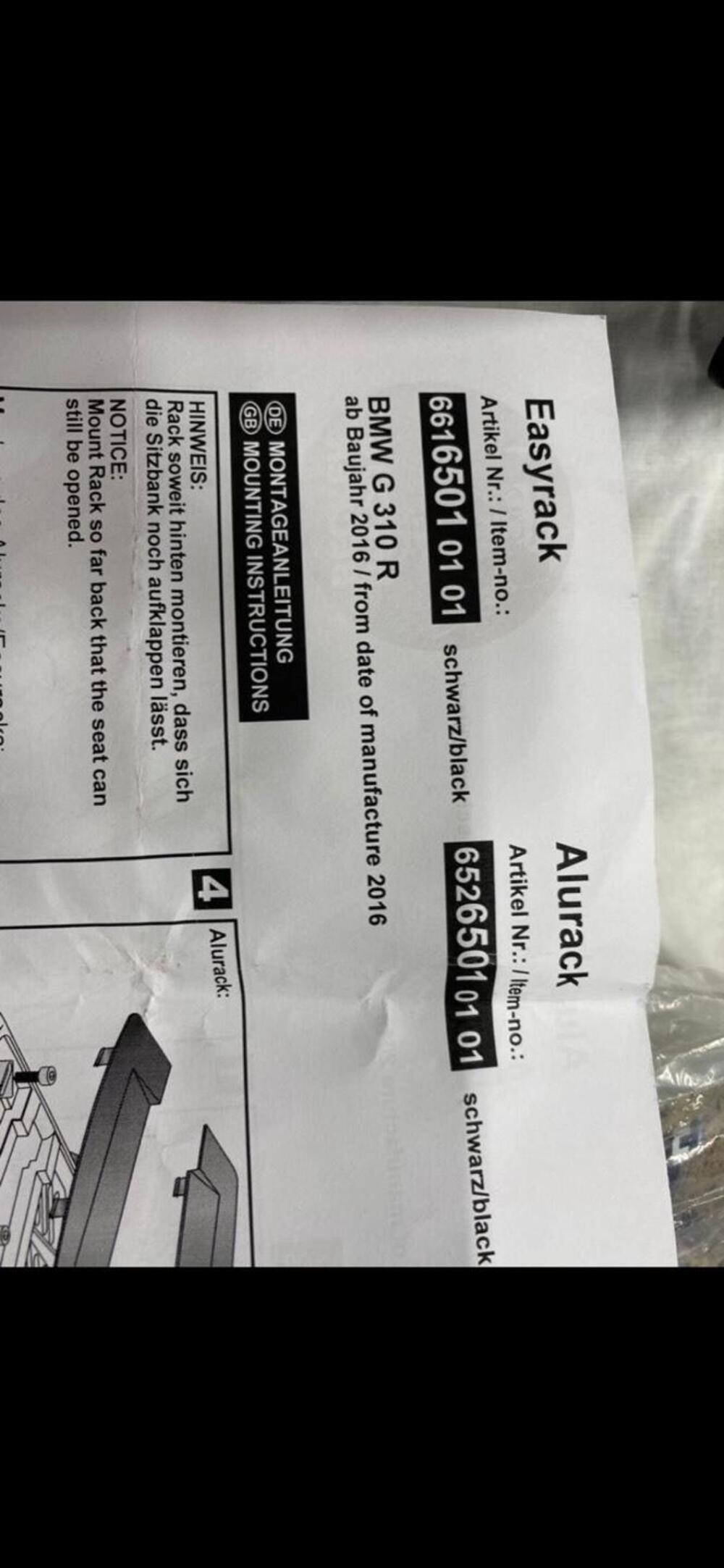 SUPPORTO BAULETTO BMW G 310 R Hepco & Becker GmbH (3)