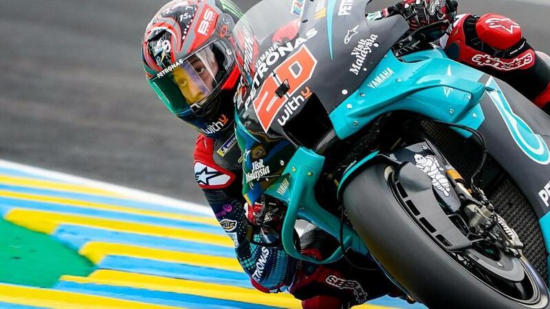 MotoGP 2020. Fabio Quartararo si aggiudica le FP3 in Francia