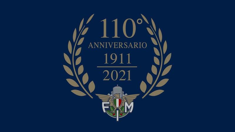 FMI. Logo celebrativo per i 110 anni