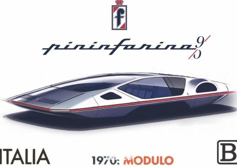 Pininfarina festeggia 90 anni: sul francobollo celebrativo la futuristica Ferrari Modulo 