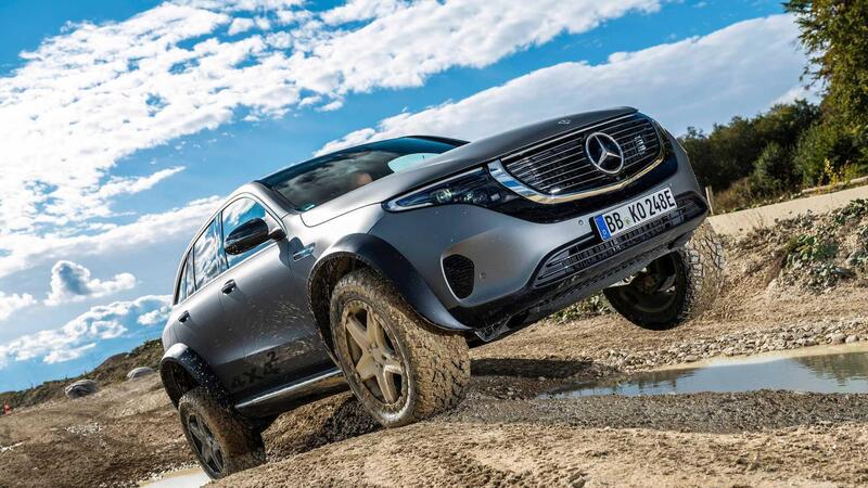 Classe G diventa elettrico? Ecco  EQC 4x4&sup2; il fuoristrada BEV Mercedes