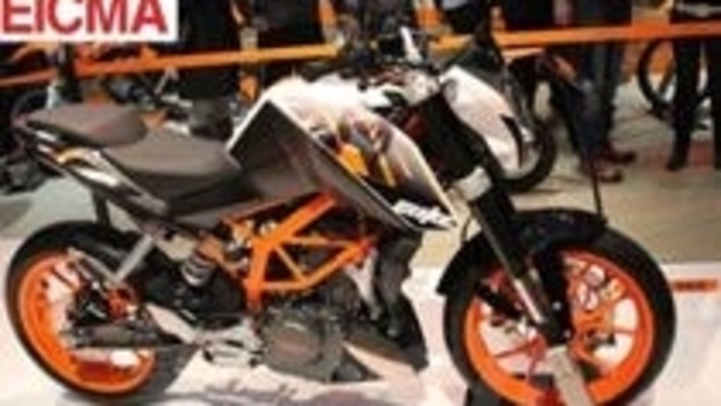 KTM 390 Duke a EICMA 2012