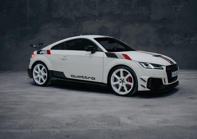 Audi TT RS 40 years of quattro, la serie speciale per i quarant'anni della trazione integrale quattro