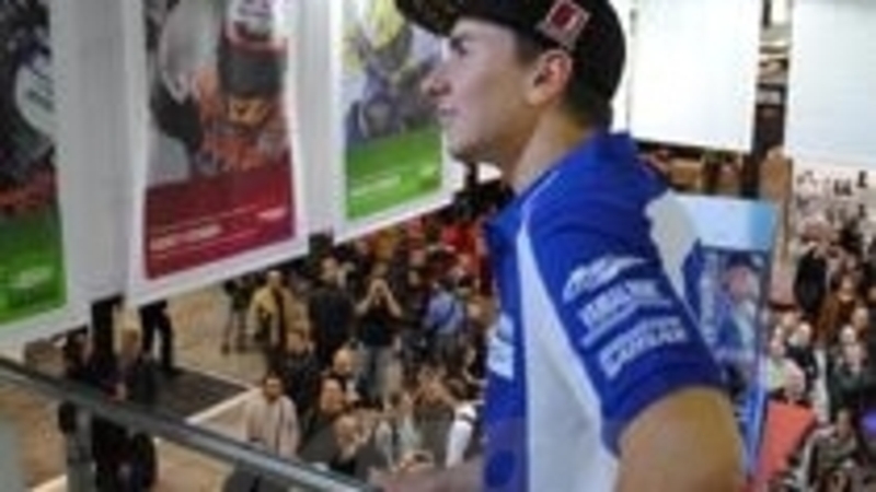 Jorge Lorenzo a EICMA: &quot;Il pubblico italiano mi vuole bene&quot;