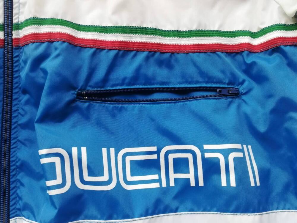 Giacca leggera in nylon Vintage tg 46 Ducati (3)