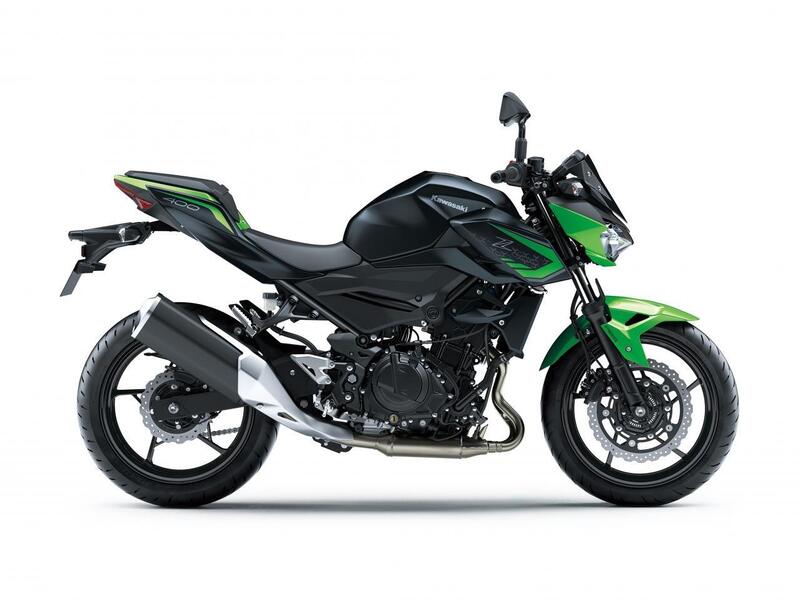 Kawasaki Z400 versione 2021