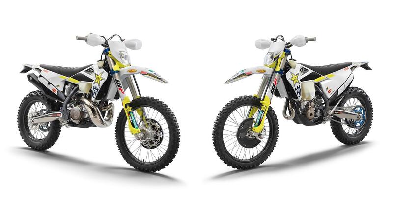 Nuove Husqvarna enduro TE300i e FE350 Rockstar Edition 2021 