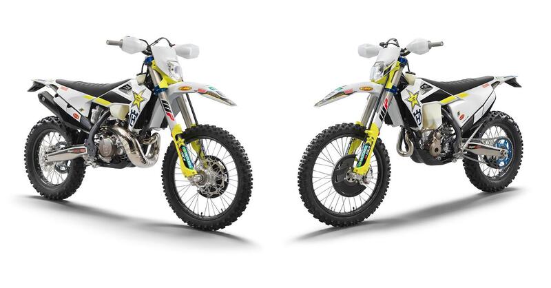 Nuove Husqvarna enduro TE300i e FE350 Rockstar Edition 2021 