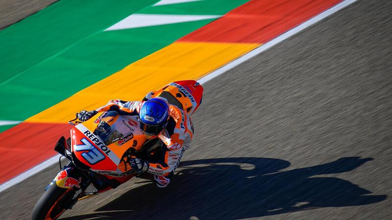 MotoGP 2020. GP di Teruel, M&aacute;rquez davanti nelle FP1