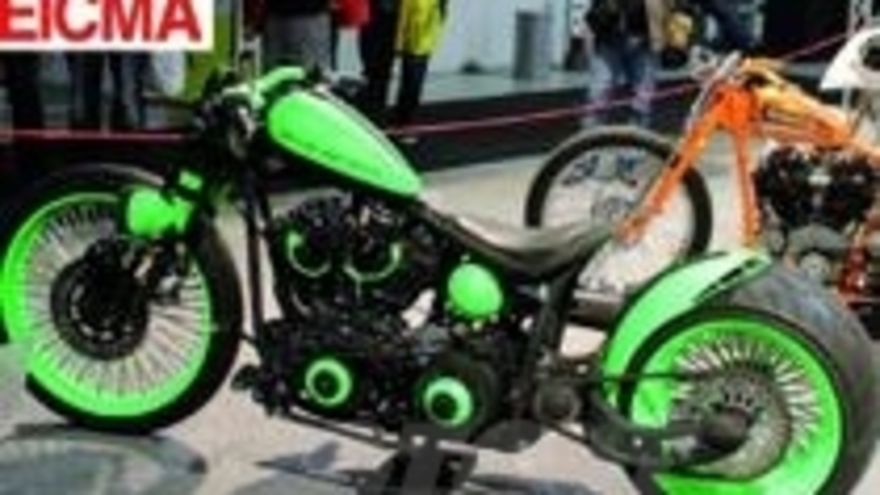 EICMA 2012: nell&rsquo;area custom anche special Ducati ed MV