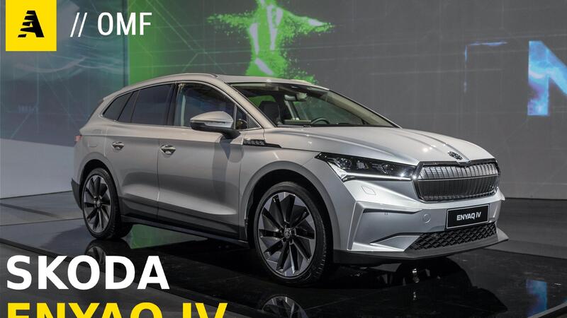 Skoda Enyaq iV debutta in Italia: 35K, qualche parente, 3 batterie, ma nessun rivale [video]