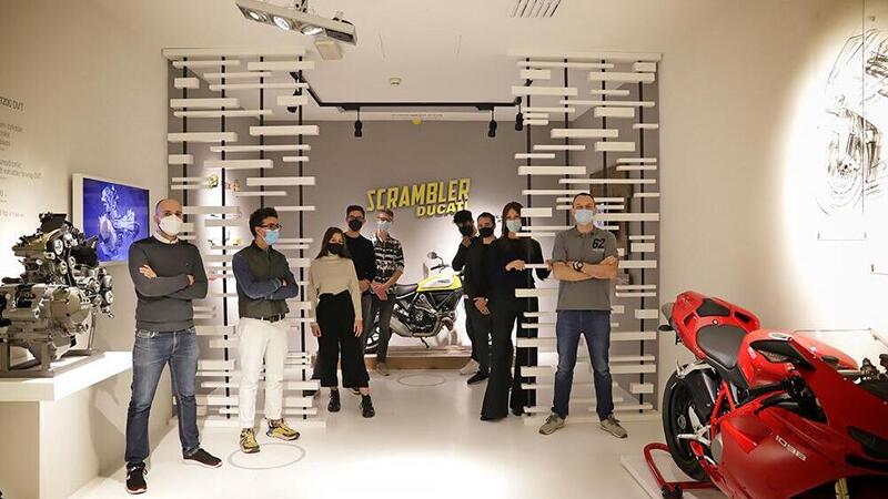 Lo Scrambler Contest Ducati vinto da sei studenti dello IAAD