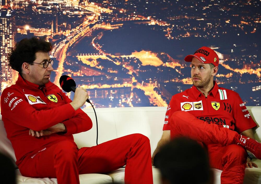 Il siparietto Vettel-Binotto &egrave; la vera sconfitta della Ferrari