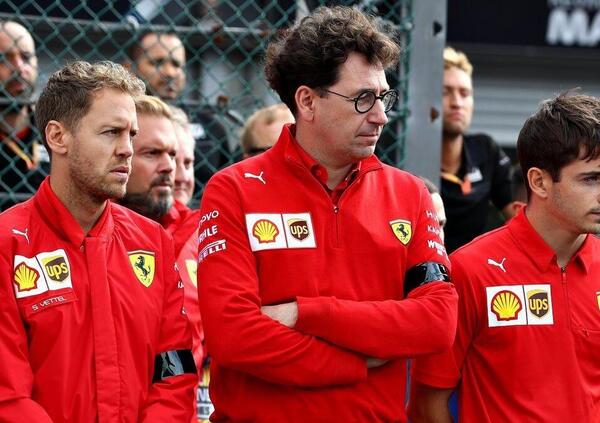 Il siparietto Vettel-Binotto &egrave; la vera sconfitta della Ferrari
