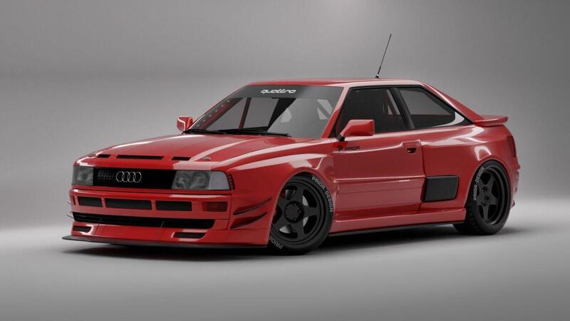 Audi RS2 Coup&eacute; Prior Design: eccola dopo 25 anni