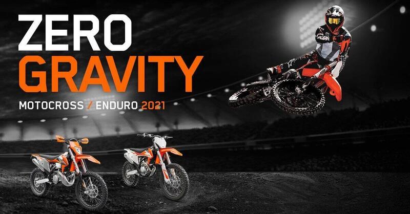 KTM: fino al 30/11 cross ed enduro a tasso zero