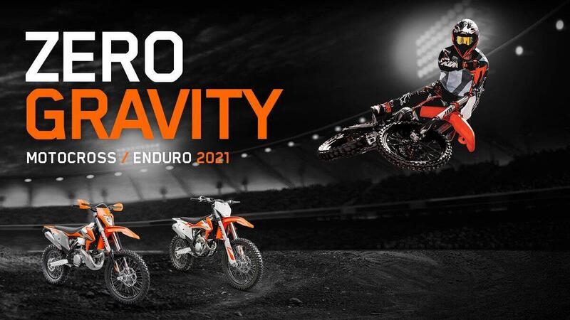 KTM: fino al 30/11 cross ed enduro a tasso zero