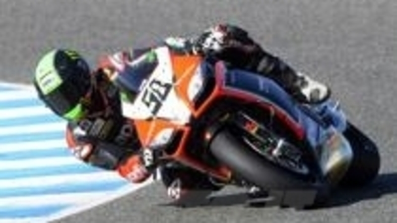 Test Jerez. L&rsquo;Aprilia SBK di Laverty pi&ugrave; veloce delle MotoGP