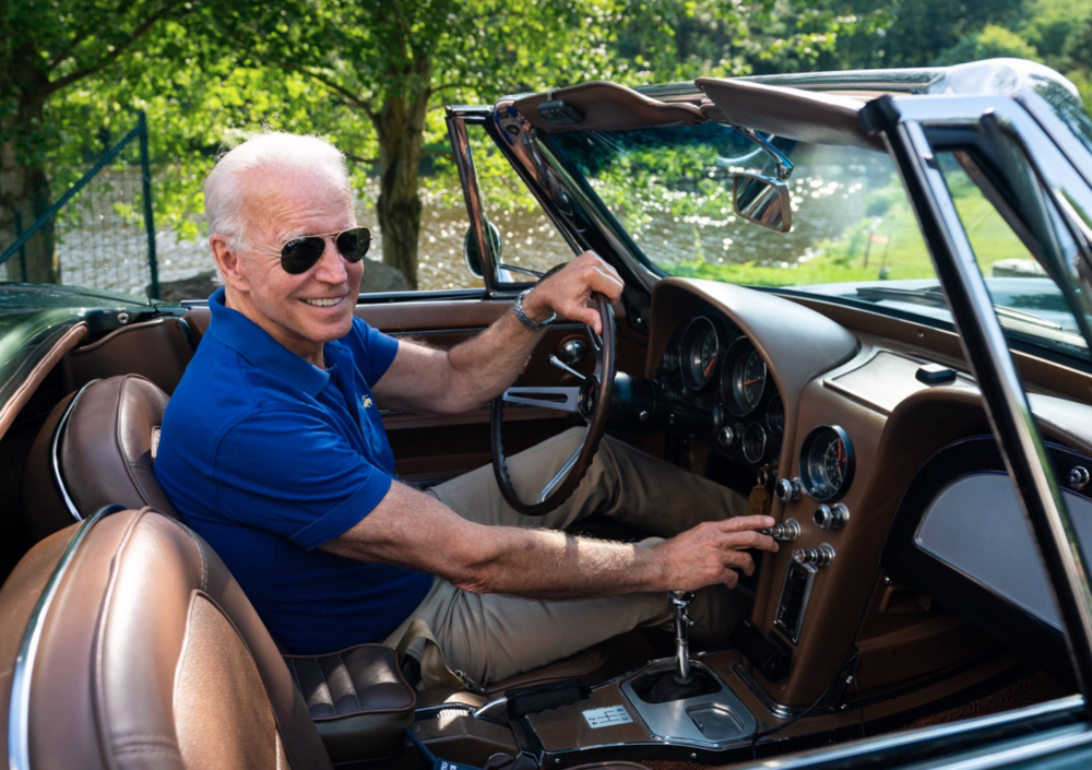 La storia d&rsquo;amore tra Joe Biden e la sua Corvette del 1967
