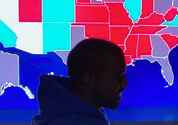 Kanye West sconfitto ma non arreso: si candida alle elezioni Usa 2024