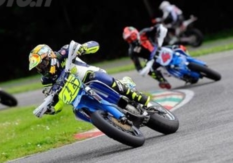 Sic Supermoto Day: Dovizioso sul gradino pi&ugrave; alto del podio, Rossi terzo