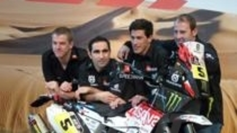 Husqvarna Speedbrain, presentato il team per la Dakar 2013