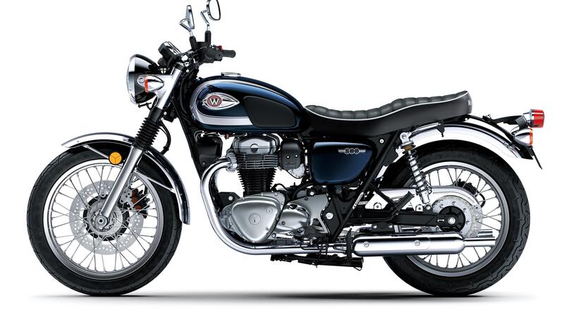 Kawasaki W800 2021. Nuovo colore per un anniversario