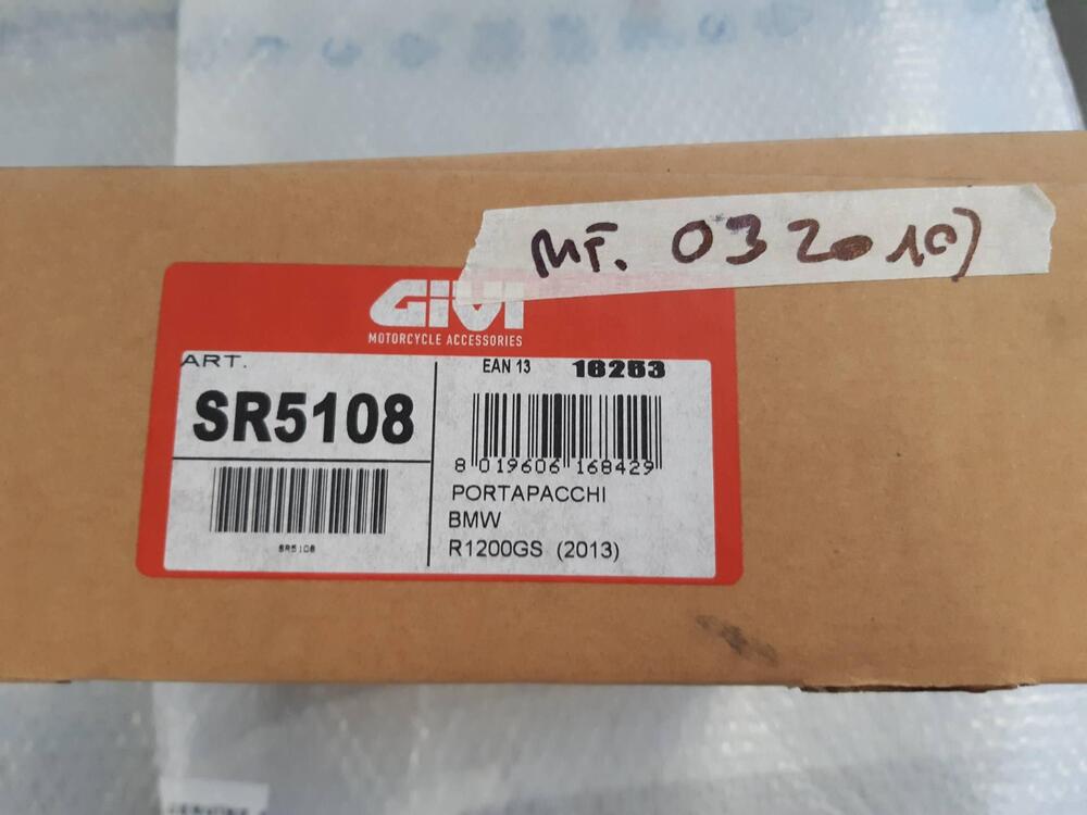 PORTAPACCO GIVI PER BMW R1200 GS 2013 (2)