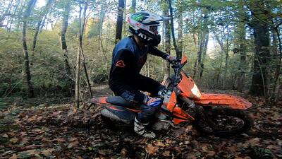 KTM EXC-F 450 2021 TEST: stabilit&agrave; e potenza al top