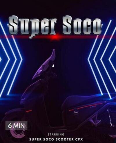 Motofestival, le novit&agrave;: Super Soco CPx - Super Soco