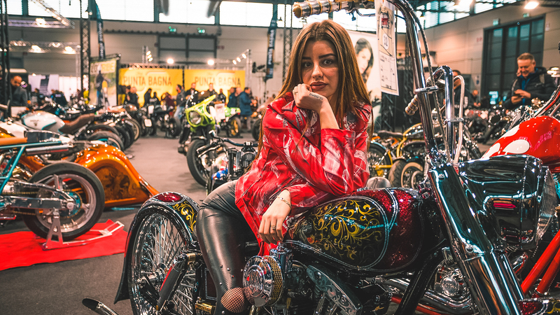 EICMA Girls con Elena Berlato