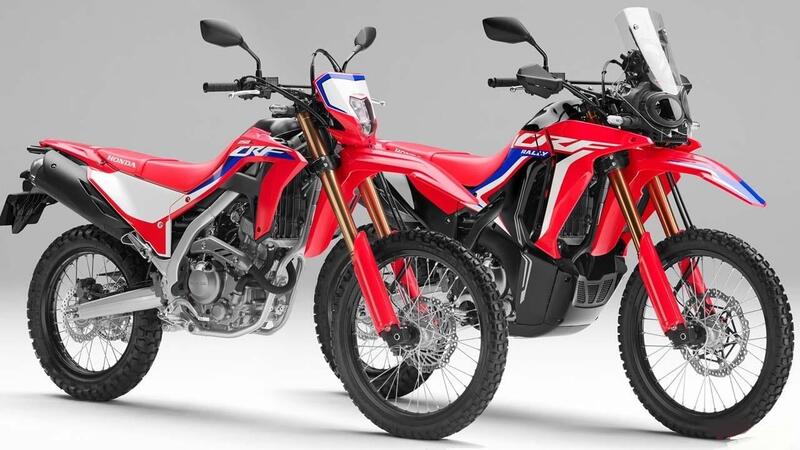 Honda CRF250L e CRF250 Rally 2021. Nuovo telaio e meno peso