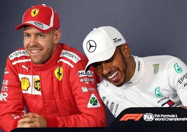 Sebastian Vettel: &ldquo;In squadra con Lewis Hamilton? Certo, perch&eacute; no?&rdquo; 