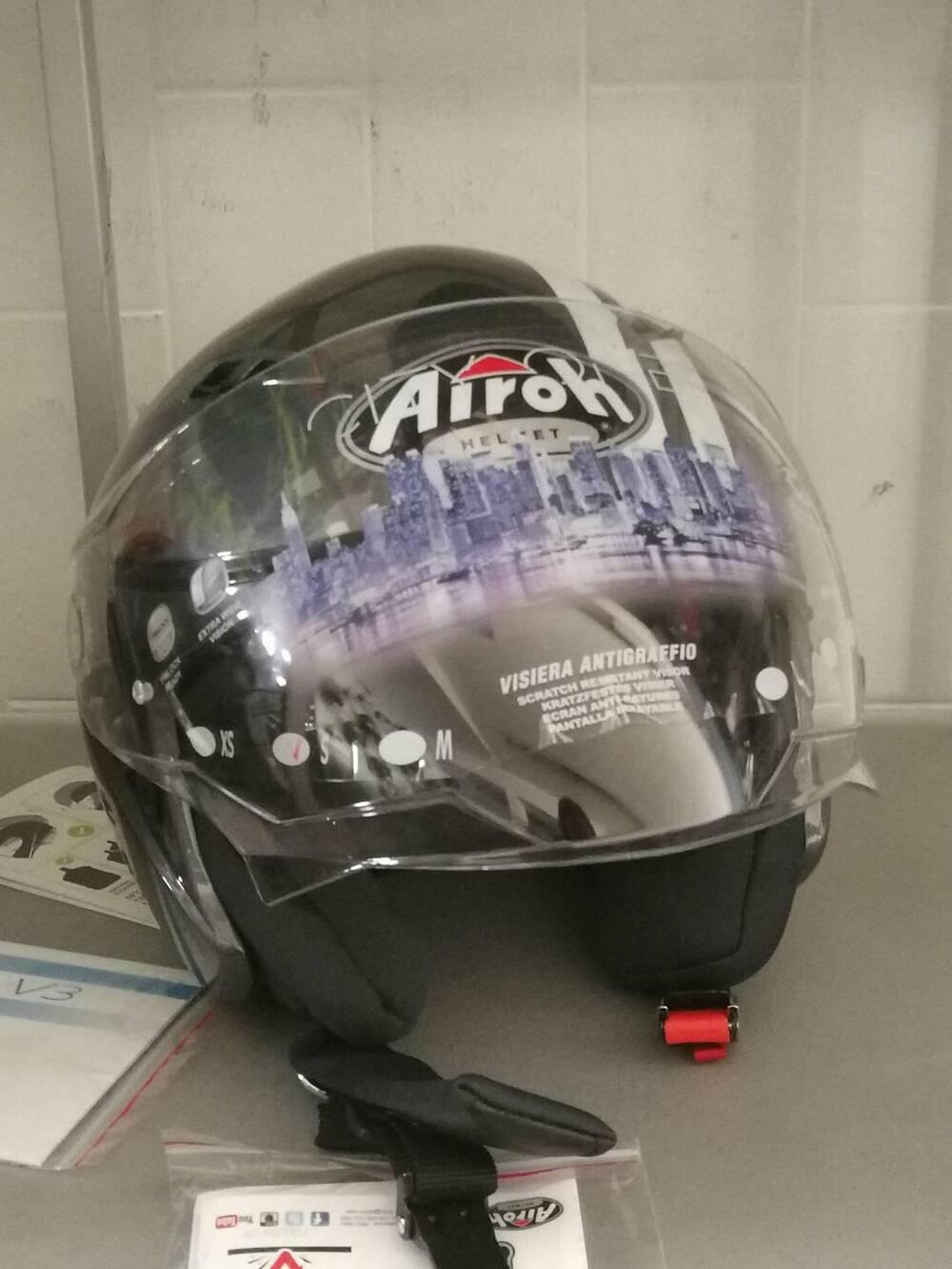 CASCO AIROH CITY ONE FLASH ANTHRACITE GLOSS (3)