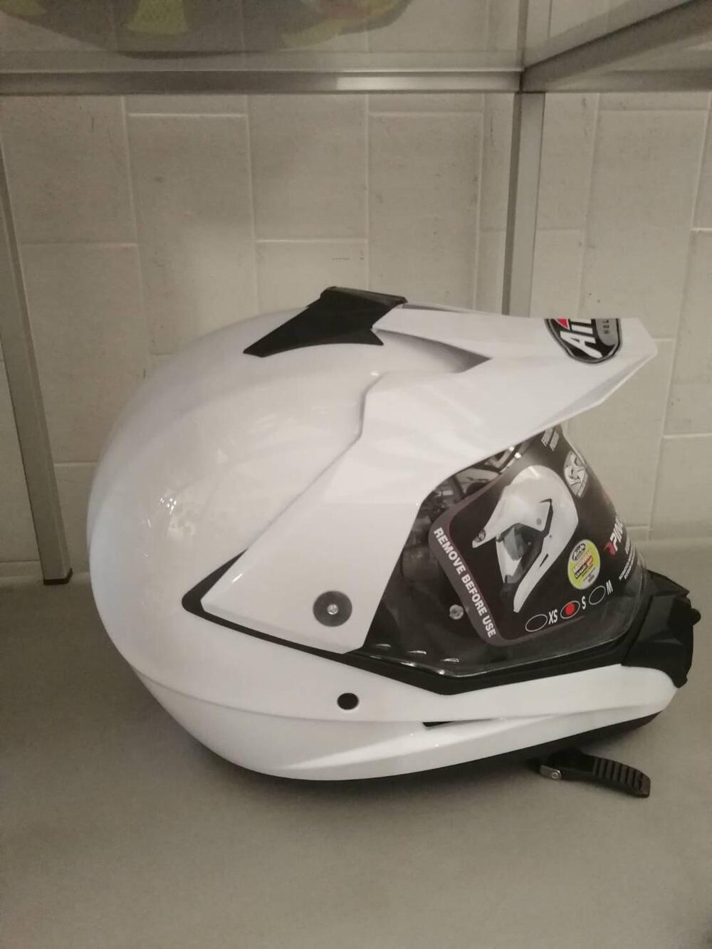 CASCO AIROH S5 COLOR WHITE GLOSS