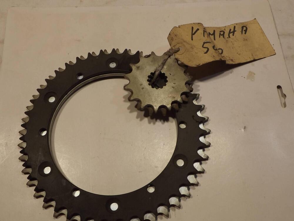 kit corona e pignone yamaha 500