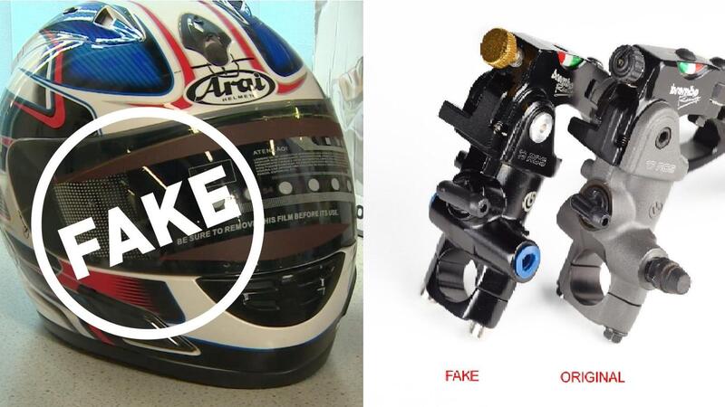 Quando il falso sembra l'originale. Caschi e freni tarocchi